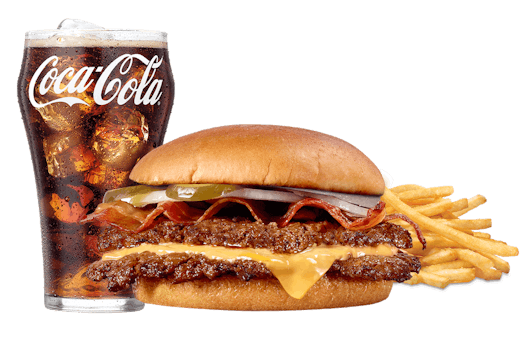 Bacon 'N Cheese Double Steakburger Combo